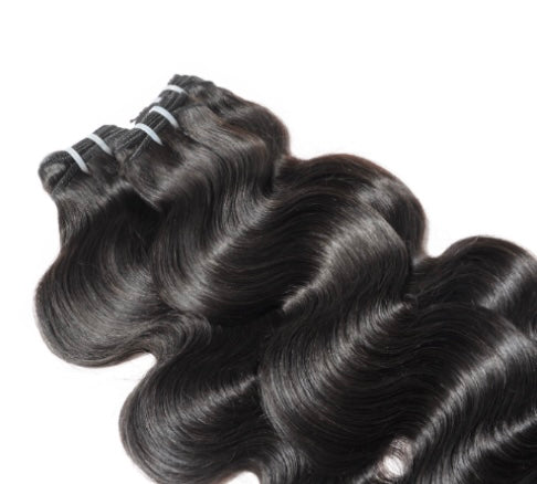 Raw Body Wave Bundle Deal + Closure (Pre-order)